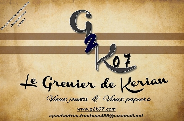 Vente CPA et Jouets Anciens Trains